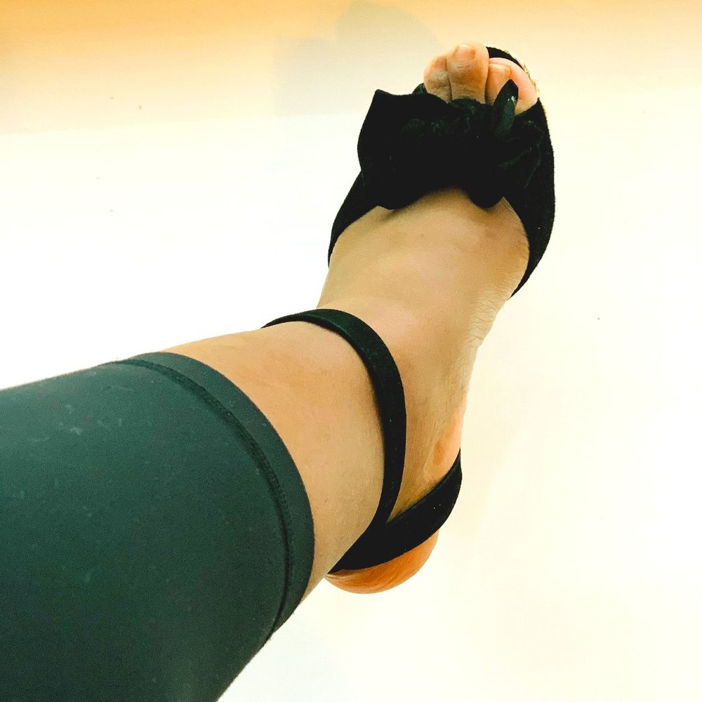 L.K. Bennett Black Espadrilles